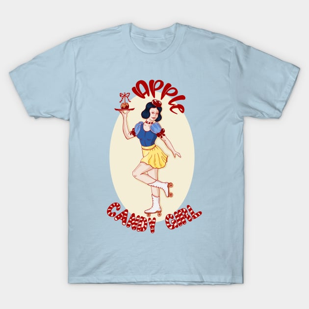 Apple Candy Girl T-Shirt by ThaisMelo